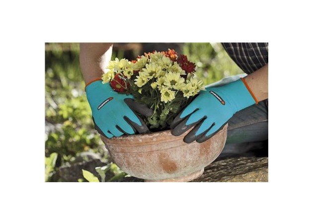 Фото 7 - Садовые перчатки Gardena для работ с почвой, размер 7/S