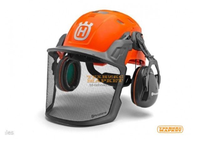 Фото 2 - Шлем с наушниками Husqvarna Technical (5850584-01)