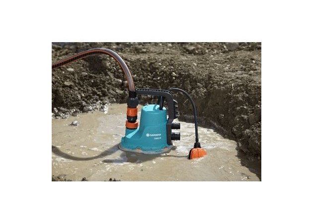 Фото 9 - Дренажный насос для грязной воды Gardena Classic 7000/D (01665-20)