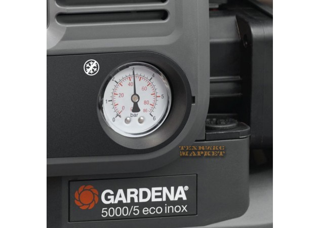 Фото 6 - Автоматическая станция водоснабжения Gardena 5000/5 Inox Eco (01756-20)