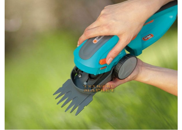 Фото 7 - Аккумуляторные ножницы для травы Gardena ComfortCut (08893-20)