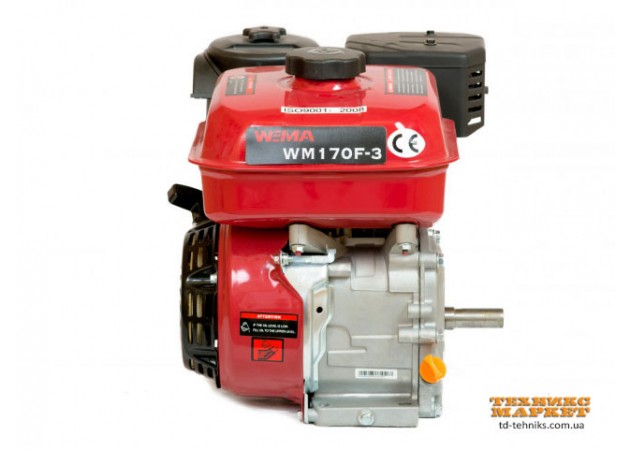 Фото 4 - Бензиновый двигатель Weima WM170F-3(R) (вал 20 мм, шпонка)