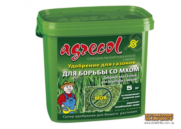 Фото 2 - Удобрение Agrecol для газонов и борьбы с мхом (30235)