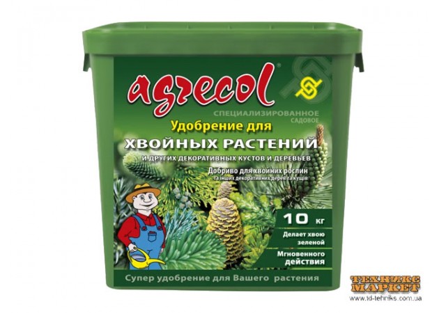 Фото 2 - Удобрение для хвойных растений Agrecol, 10 кг (30243)