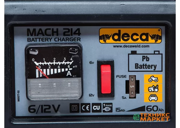 Фото 3 - Портативний зарядний пристрій Deca MACH 214 (6/12 Вольт)