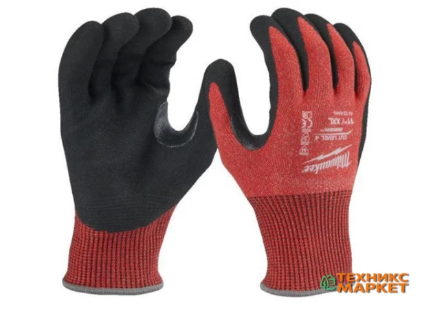 Фото 2 - Захисні рукавички Milwaukee з рівнем опору порізам 4, розмір XL/10