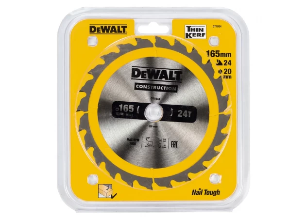 Фото 3 - Ріжучий диск DeWALT Construction DT1934